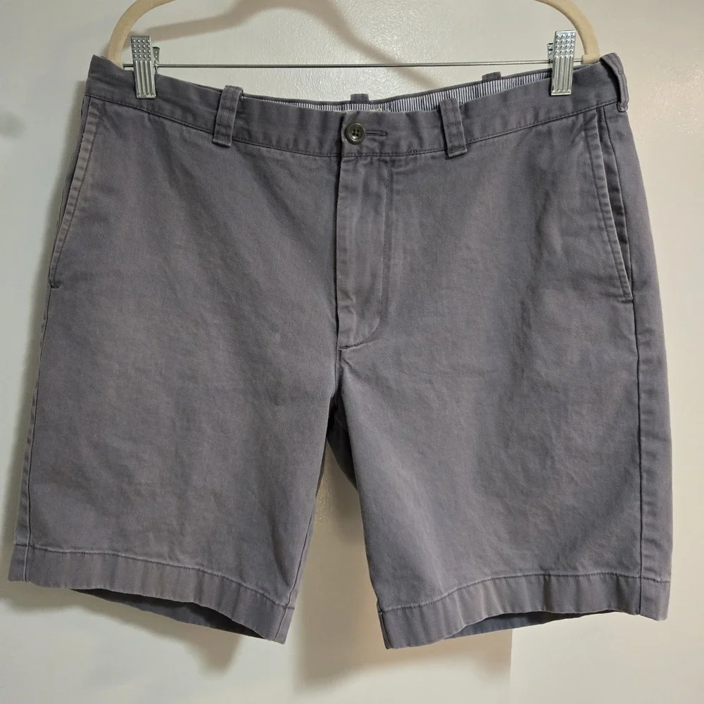 J Crew Size 36‎ Pale Purple 100% Cotton Chino Shorts w/ Pockets 90454